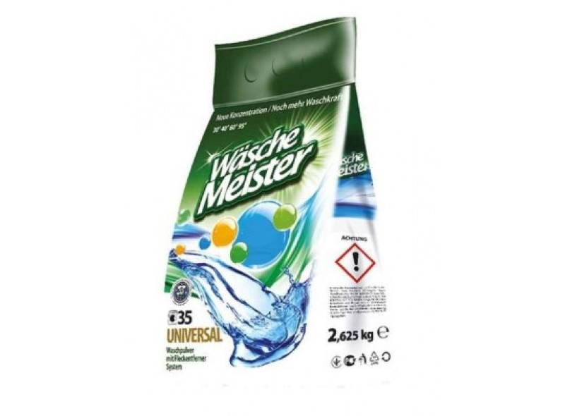 Стиральный порошок WASCHE MEISTER Universal 2,625 кг, п/е (97-128)
